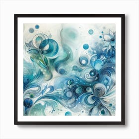 Abstract Painting 3 Art Print