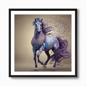 Arabic Horse 1 Art Print