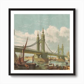 Tower Bridge, London Art Print