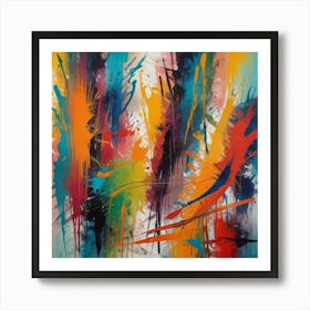 Abstract Painting 184 Art Print