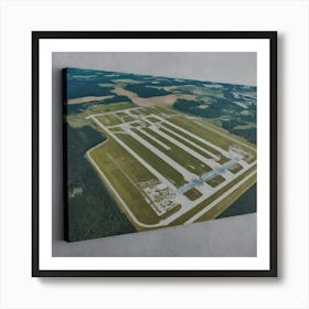 Airport Canvas Print Art Print