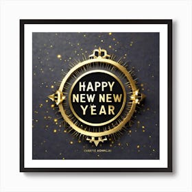 Happy New Year 116 Art Print