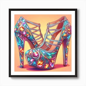 High Heels Art Print