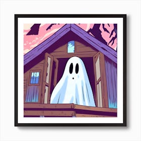 Ghost In The House Art Print