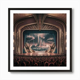 Stage Of The Opera Art Print