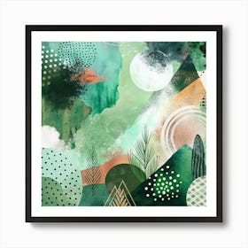 Abstract Painting 54 Art Print