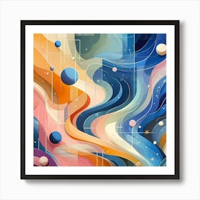 Abstract Abstract Painting 10 Art Print