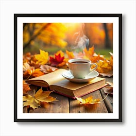 Steaming Cup Art Print