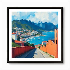 Road To The Sea Art Print