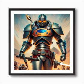 Warrior2 Art Print