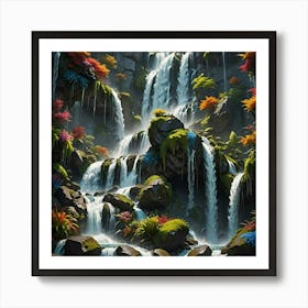 Waterfall 2 Art Print