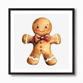 Gingerbread Man 18 Art Print