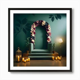 Islamic Prayer Room Art Print