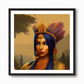 Asian Woman Art Print