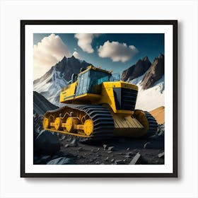 Buldozer Mountain (53) Art Print