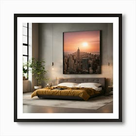 New York City Skyline Art Print