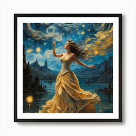 Starry Night Art Print