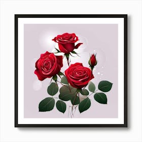 Roses 5 Art Print