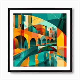 Bridges And Bridges Art Print