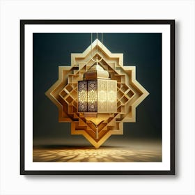 Ramadan Lantern Art Print