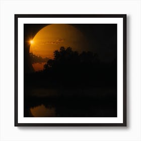 Sunset Art Print