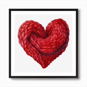 Heart Of Wool Art Print