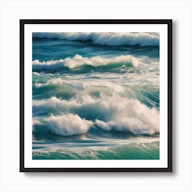 Ocean Waves Art Print