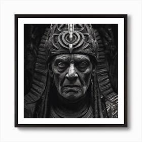 King Of The Gods Art Print