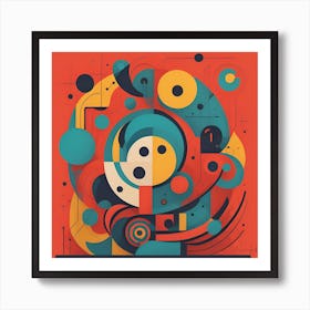 Modern Art Series Abstract Love: limited print of 150 only Art Print