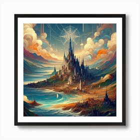 A Fantastical Land 8 Art Print