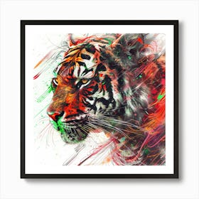 Tiger 20 Art Print