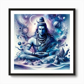 Lord Shiva 45 Art Print