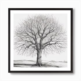 Bare Tree 2 Art Print