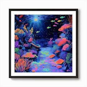 Under The Sea Art 1 Art Print