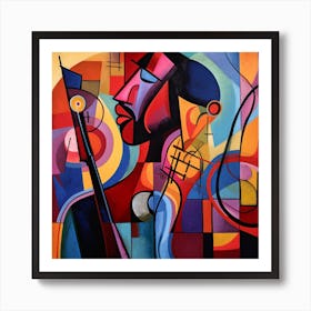 Jazz Musician 75 Art Print