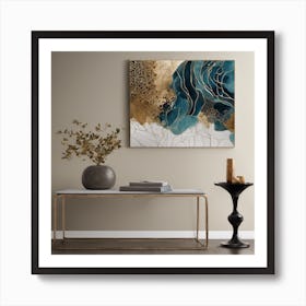 Abstract Abstract Painting 1 Art Print