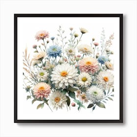 Flowers of Cynia 2 Art Print