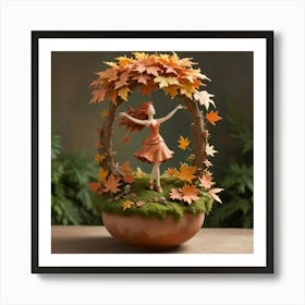 Autumn Dancer 4 Art Print