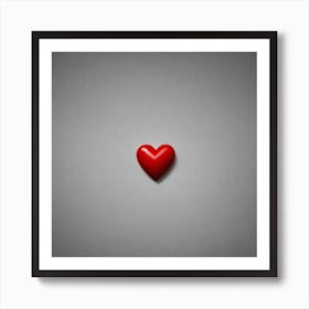 Heart Stock Videos & Royalty-Free Footage Art Print