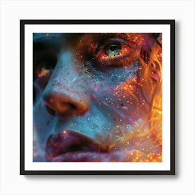 Fire And Flames Art Print