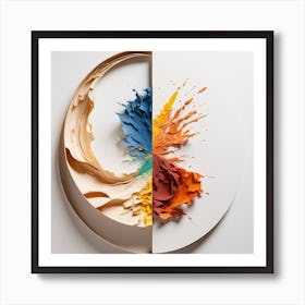 Splatter 1 Art Print