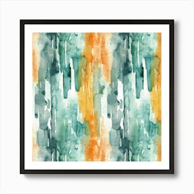 Abstract Watercolor Painting 32 Art Print