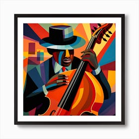 Jazz Musician 65 Art Print