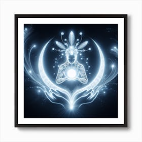 Artiphoria Maori Goddess Of Mot (6) Art Print