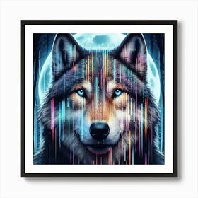 Creative Wild Animal Representation 87 Art Print