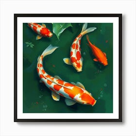 Koi Fish 27 Art Print