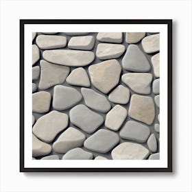 Stone Wall 23 Art Print