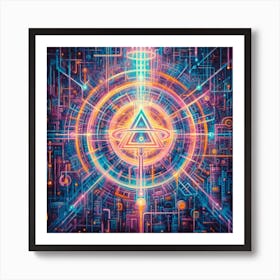 Psychedelic Art 1 Art Print