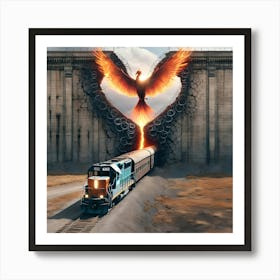 Freedom Train Art Print