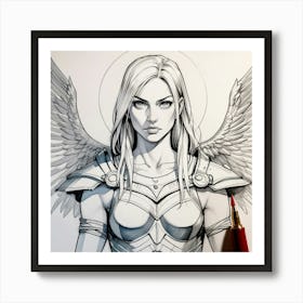 Angel Art Print